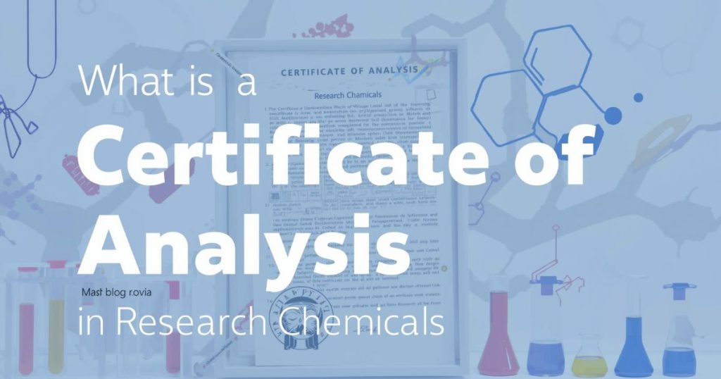 What is a Certificate of Analysis (COA) in Research Chemicals