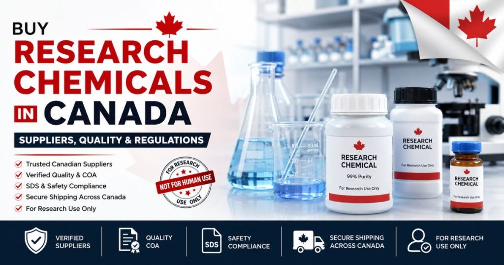 Buy Research Chemicals Canada: Suppliers, Quality & Regulations