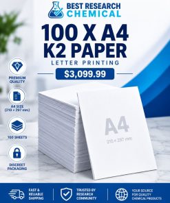 100 x A4 K2 Paper Letter Printing